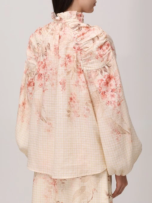Блуза из рами ZIMMERMANN